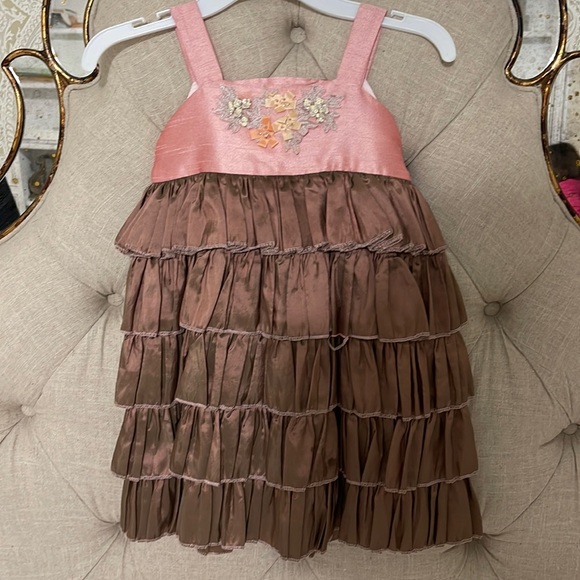 C’est Chouette Ruffle Tier Dress - Picture 1 of 8